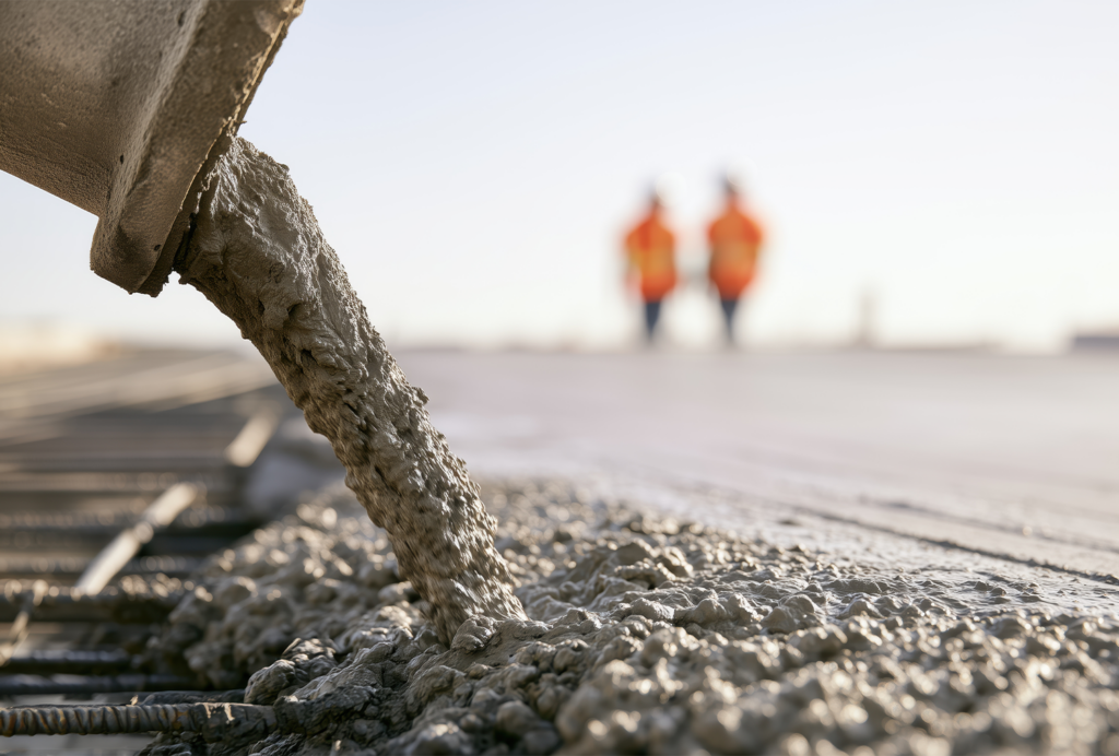 Ready Mix concrete pour